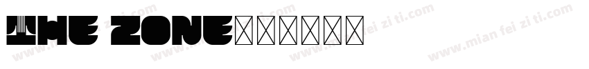 The zone字体转换